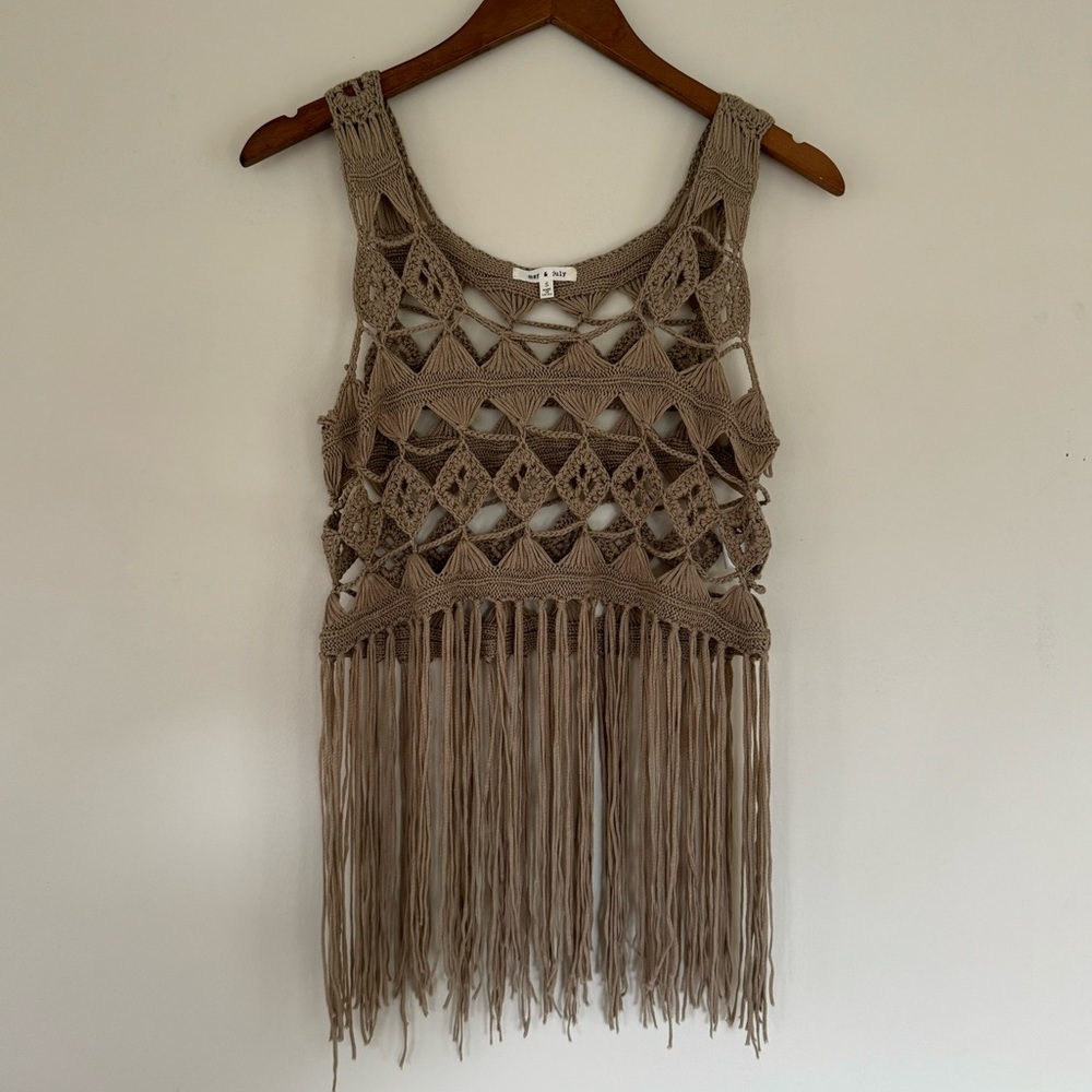 Boho Crochet Top